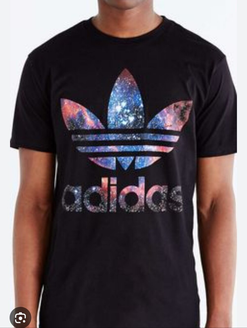 NWT Adidas Originals Galaxy Trefoil Tee